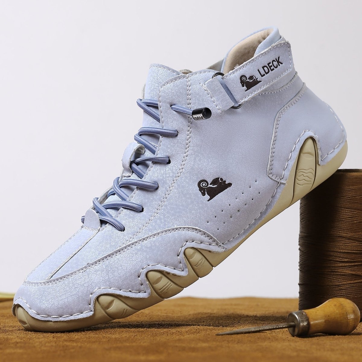 Walking Shoes Orthopedic Waterproof Breathable Leather Sneakers