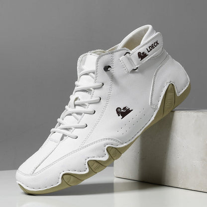 Walking Shoes Orthopedic Waterproof Breathable Leather Sneakers