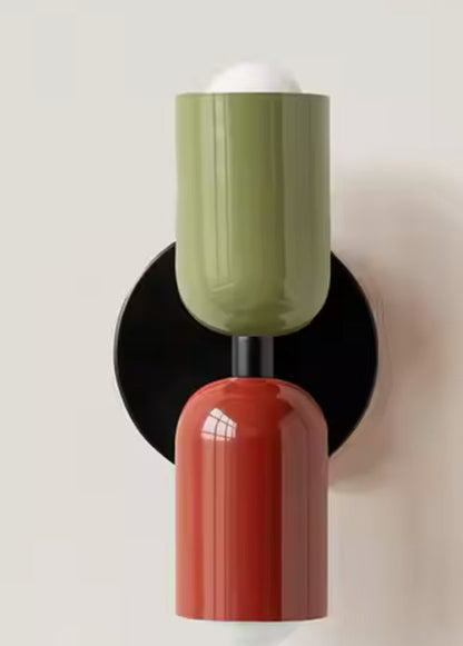 Creamy Glow Wall Lamp | Modern Dual-Light Wall Fixture