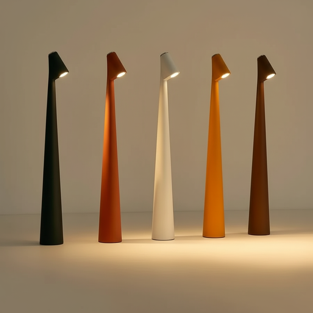Nordic Wireless LED Table Lamp | Minimalist Rechargeable Design