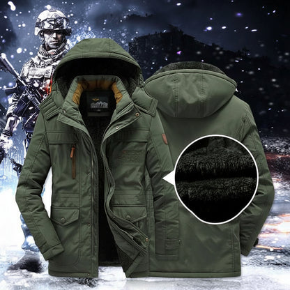 Quilted Parka Warm Versatile Jacket Cold Days