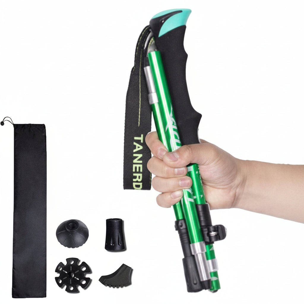 Adjustable Foldable Telescopic Trekking Pole Hiking