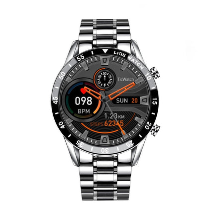 Smartwatch 4G with Metal Band Touchscreen for Calls and Fitness
