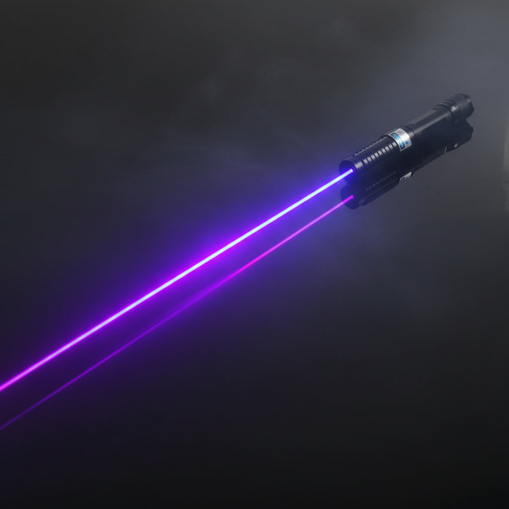 High Power Blue Tactical Beam Military Flashlight Torch Light