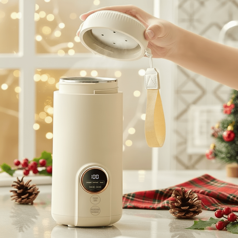 Portable Electric Heating Cup | 550ml Adjustable Temperature