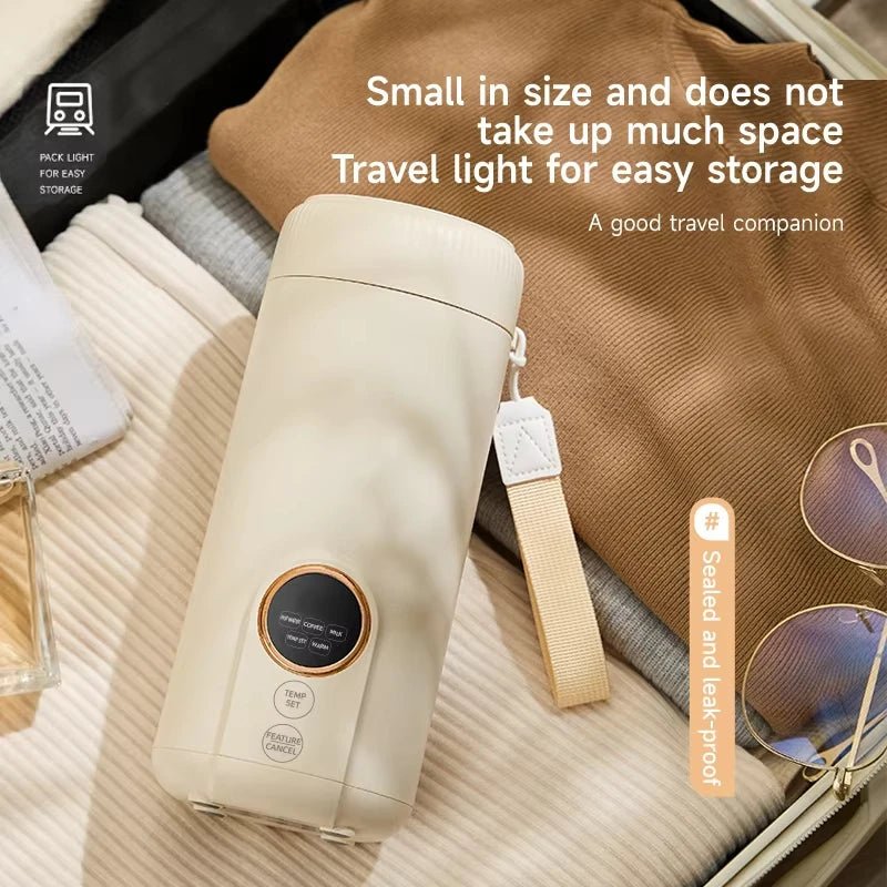 Portable Electric Heating Cup | 550ml Adjustable Temperature