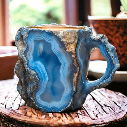 Stone-Effect Coffee Mug