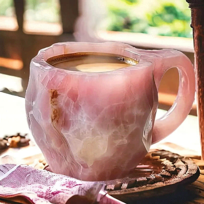 Stone-Effect Coffee Mug