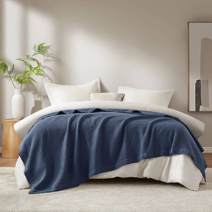Haven Waffle Weave Cotton Blanket