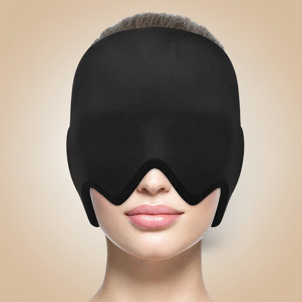 Migraine Relief Ice Head Wrap Hot Cold Therapy Headache Cap