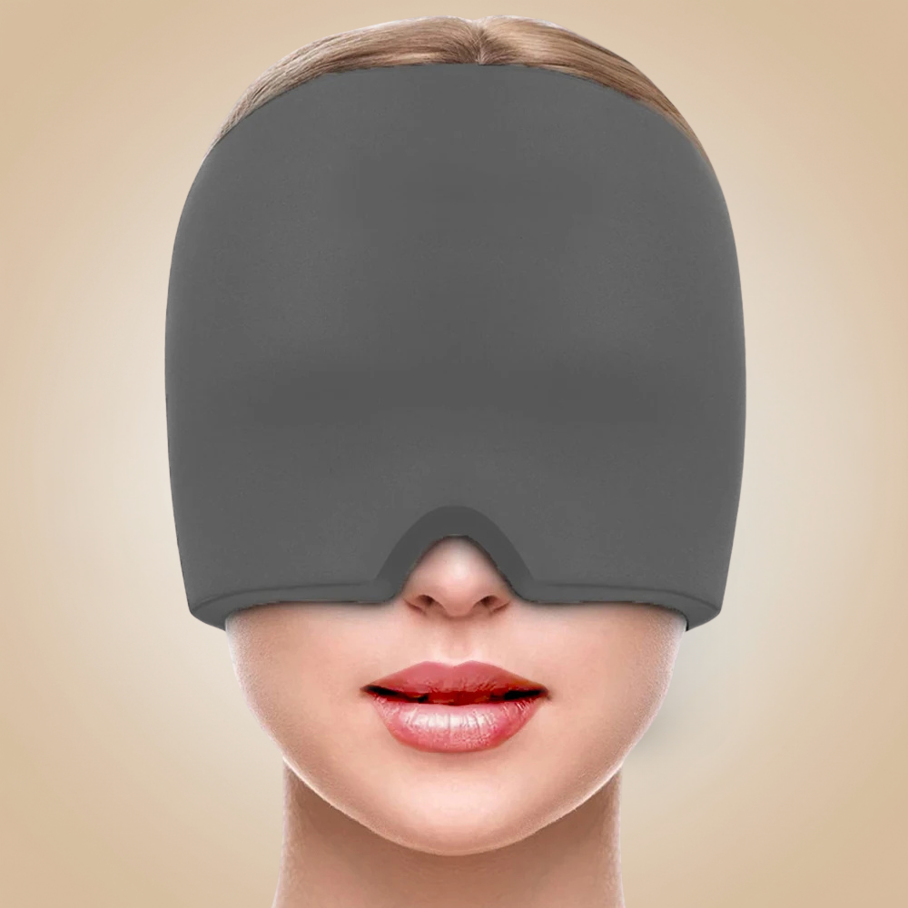 Migraine Relief Ice Head Wrap Hot Cold Therapy Headache Cap