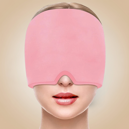 Migraine Relief Ice Head Wrap Hot Cold Therapy Headache Cap