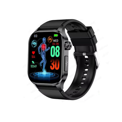 Smartwatch | Blood Pressure & Heart Rate Monitor | SOS Alert | IP68 | Bluetooth Calling | AMOLED