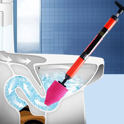 Toilet Plunger High-Pressure Air Cleaner for Quick Clog Removal