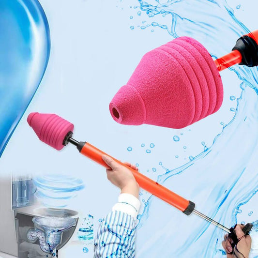Toilet Plunger High-Pressure Air Cleaner for Quick Clog Removal