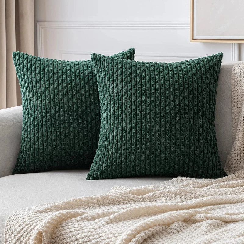 Cord Cushion Covers | Soft Ribbed Boho Texture