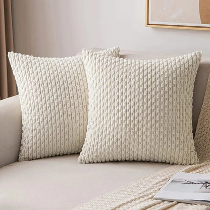 Cord Cushion Covers | Soft Ribbed Boho Texture