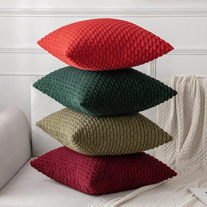 Cord Cushion Covers | Soft Ribbed Boho Texture