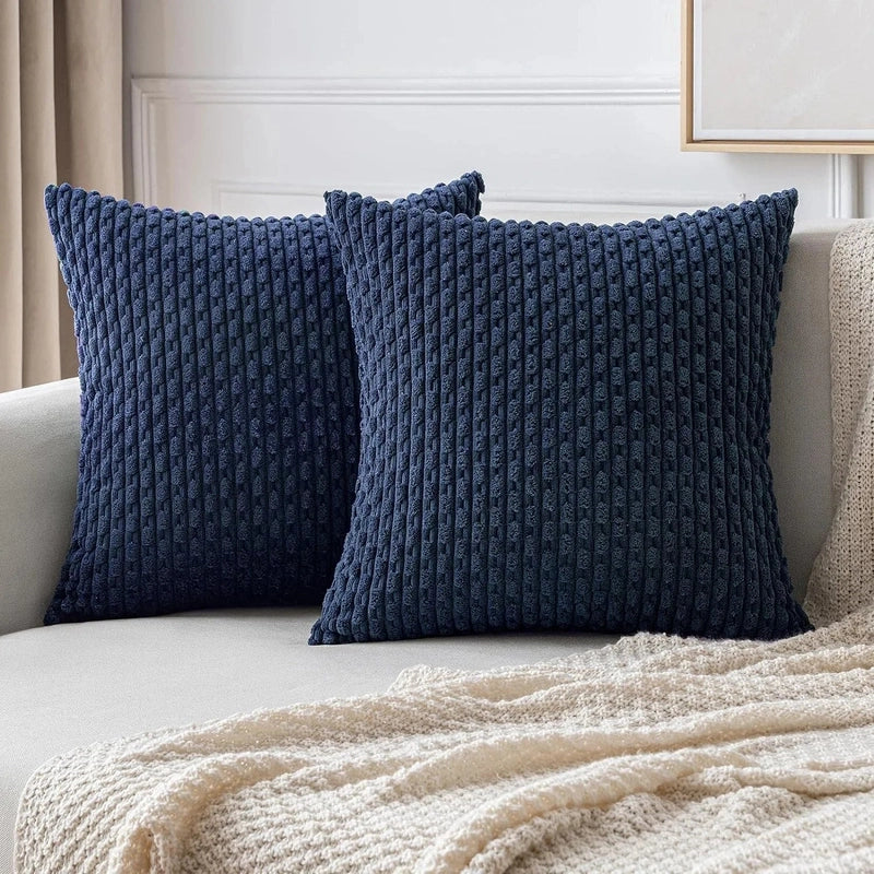 Cord Cushion Covers | Soft Ribbed Boho Texture
