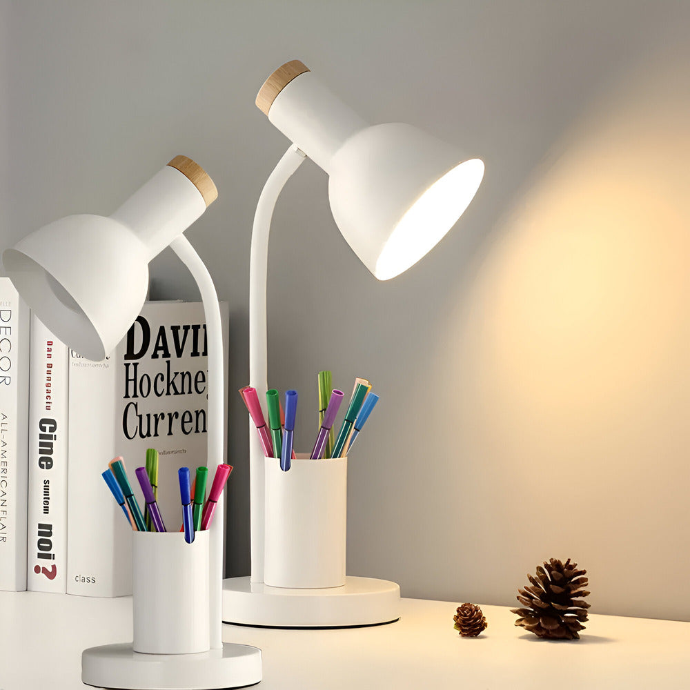 Modern Nordic Desk Lamp with Storage