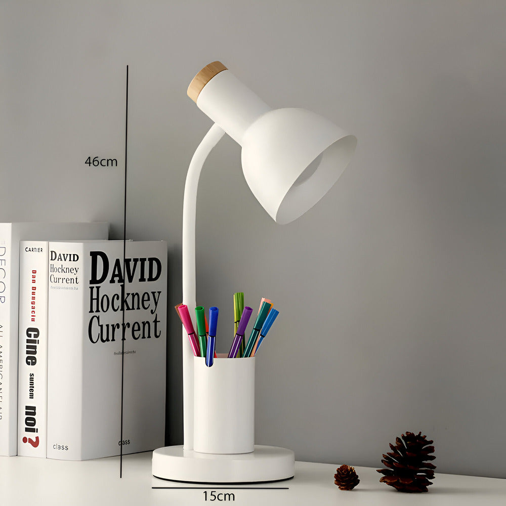 Modern Nordic Desk Lamp with Storage