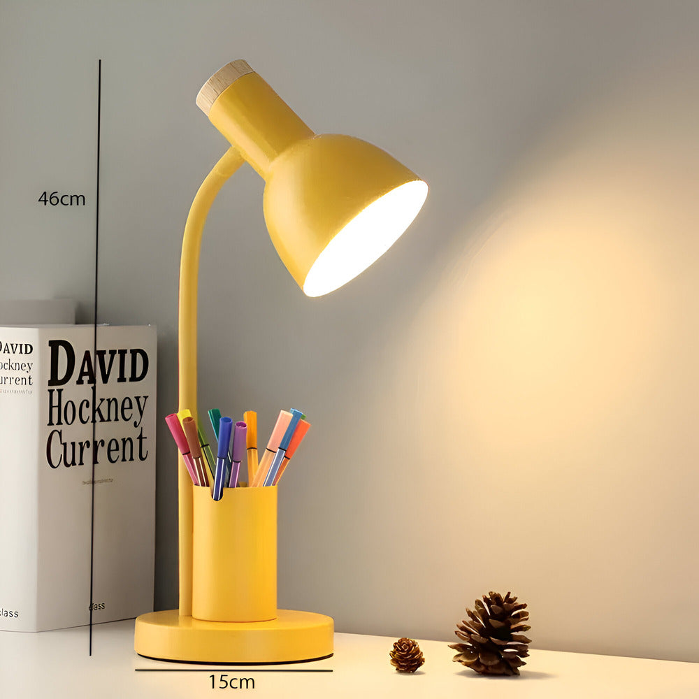 Modern Nordic Desk Lamp with Storage