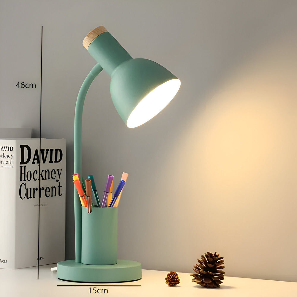 Modern Nordic Desk Lamp with Storage