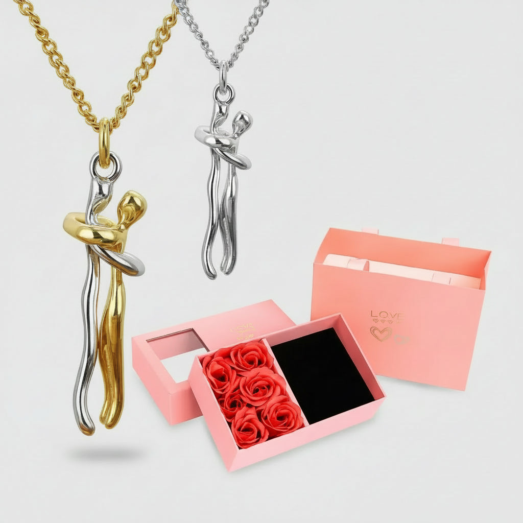 Inseparable Necklace Stainless Steel Gold Silver Plating