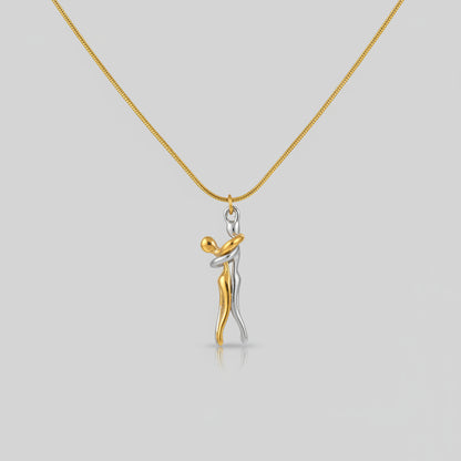Inseparable Necklace Stainless Steel Gold Silver Plating
