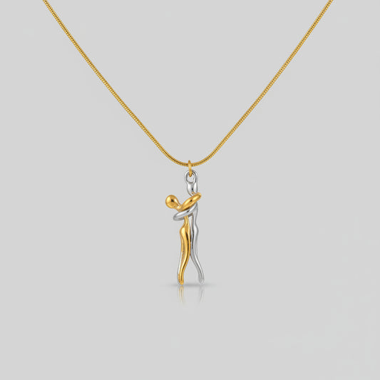 Inseparable Necklace Stainless Steel Gold Silver Plating