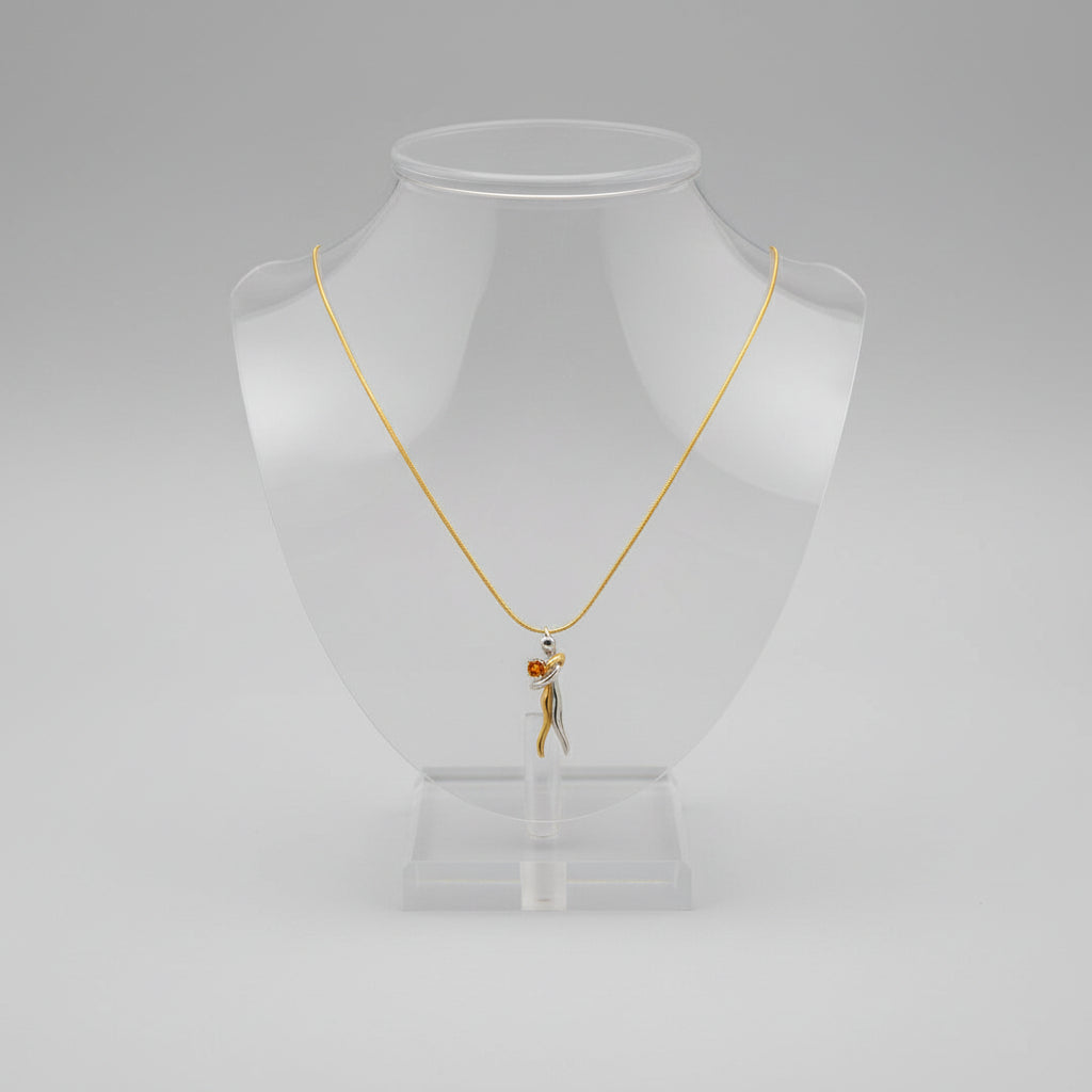 Inseparable Necklace Stainless Steel Gold Silver Plating