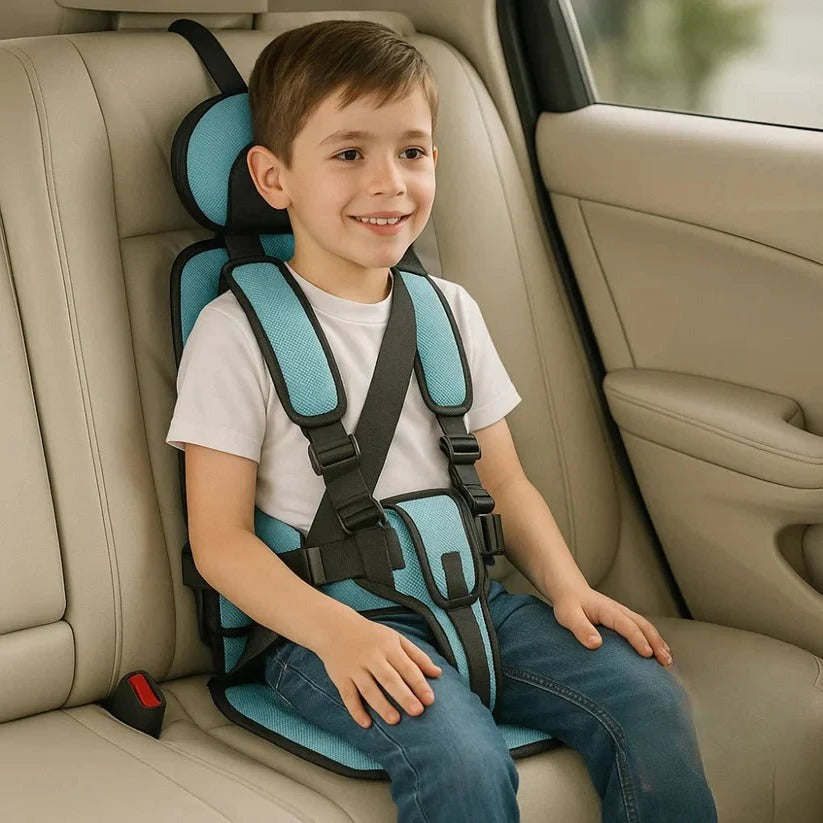 Travel Car Seat for Toddlers Portable Foldable 5 Point Harness