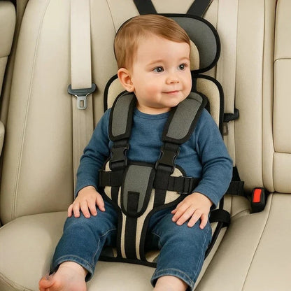 Travel Car Seat for Toddlers Portable Foldable 5 Point Harness