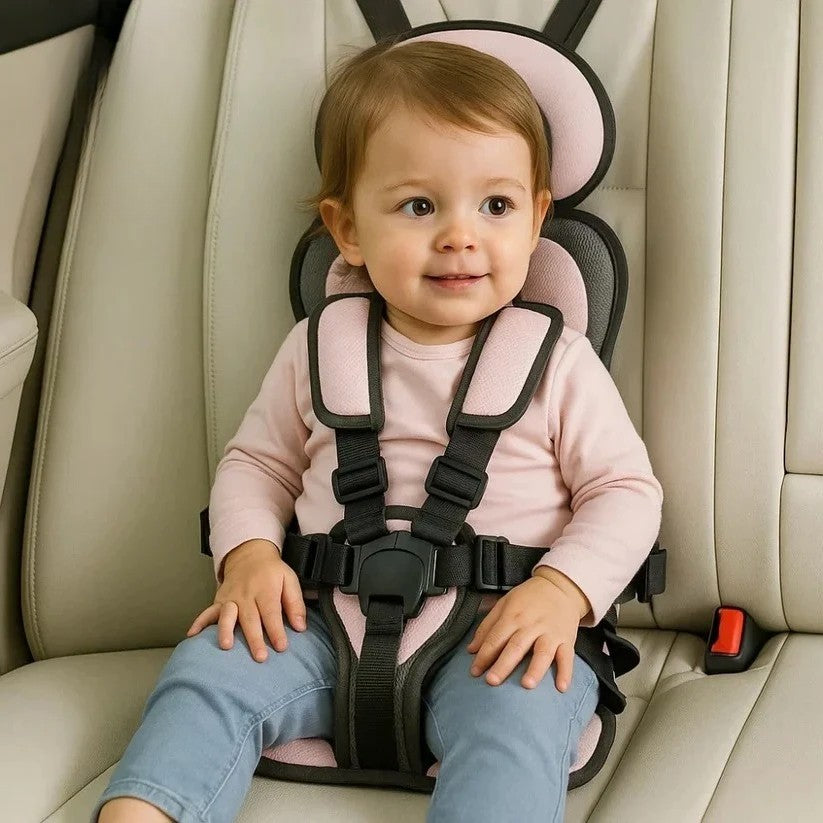 Travel Car Seat for Toddlers Portable Foldable 5 Point Harness
