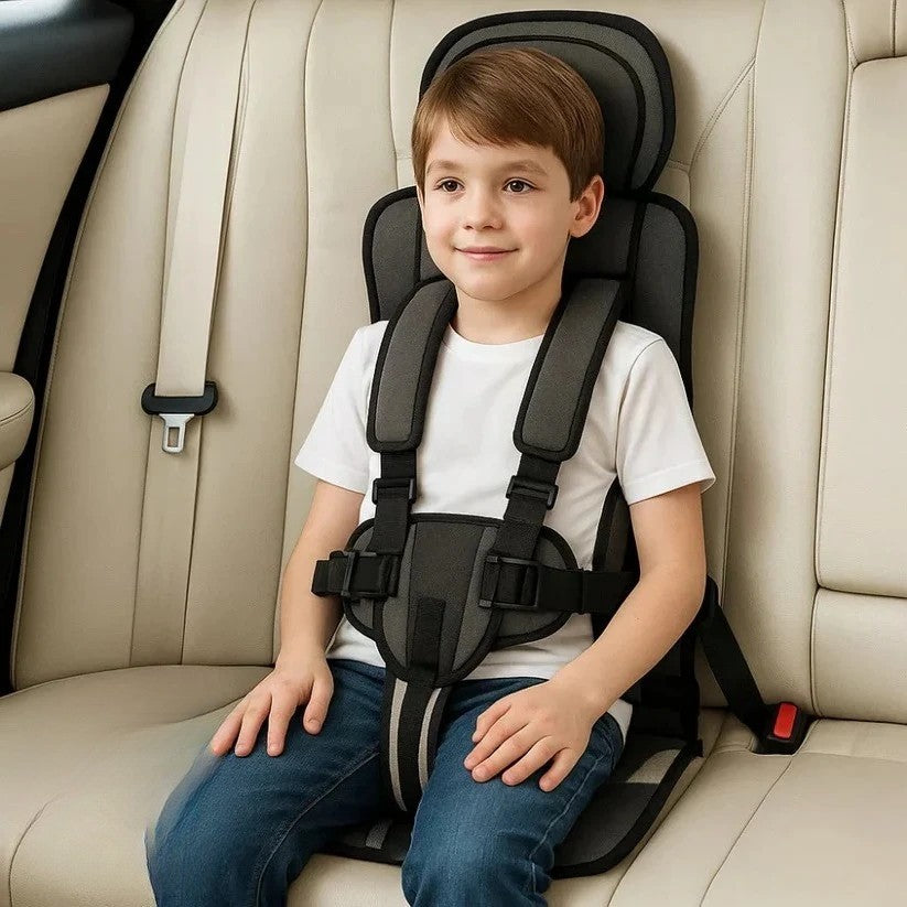 Travel Car Seat for Toddlers Portable Foldable 5 Point Harness