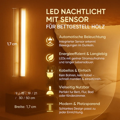 LED Light | Motion-Sensor Bedside Night Light