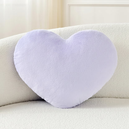 Soft Heart Shaped Plush Pillow Valentines Day Gift Women