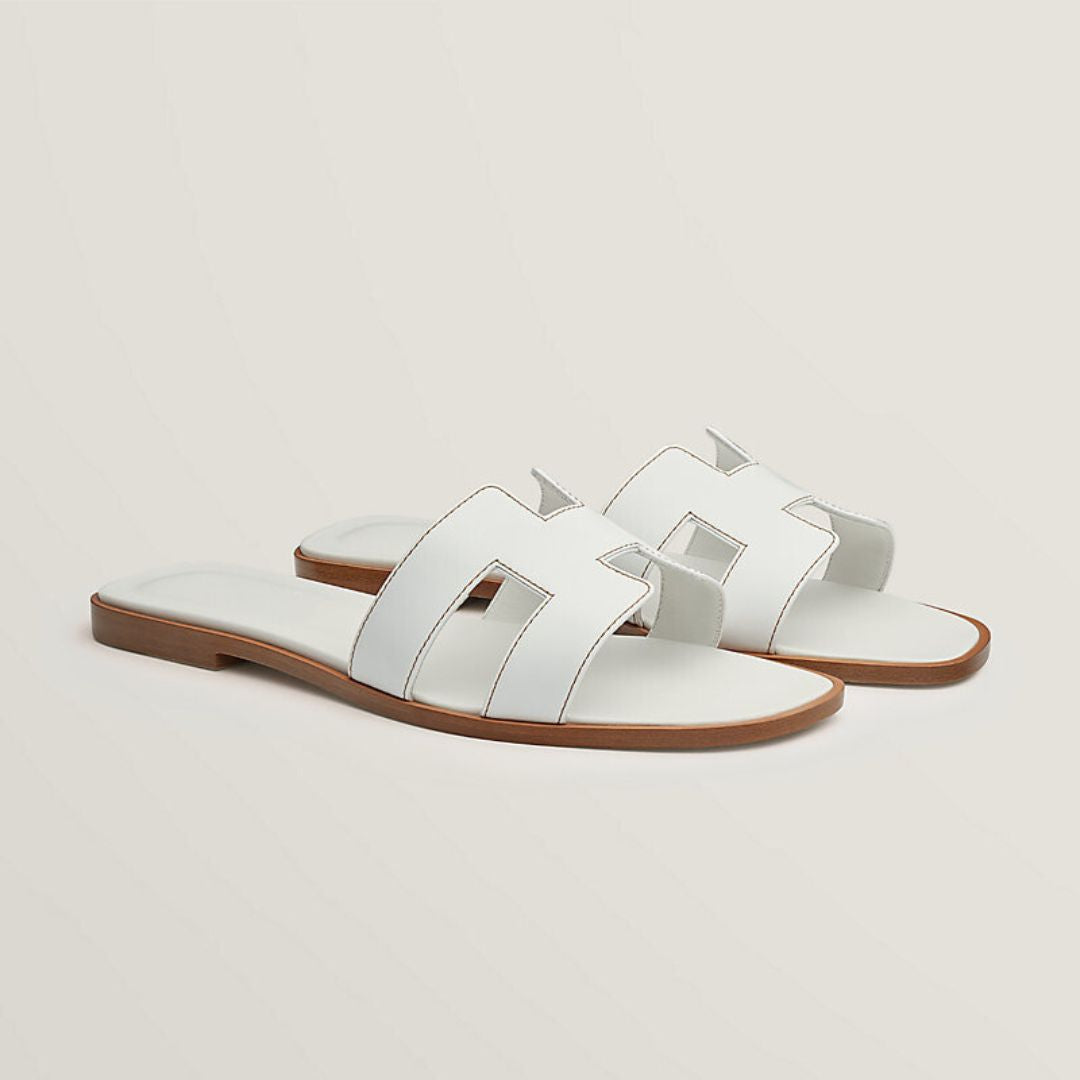 Sandals Women Leather Flat Comfortable Walking Summer Dress Shoes