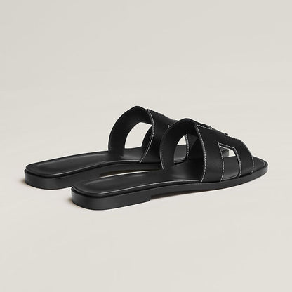 Sandals Women Leather Flat Comfortable Walking Summer Dress Shoes