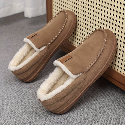 Mens Loafers Warm Comfortable Shoes Winter Wear