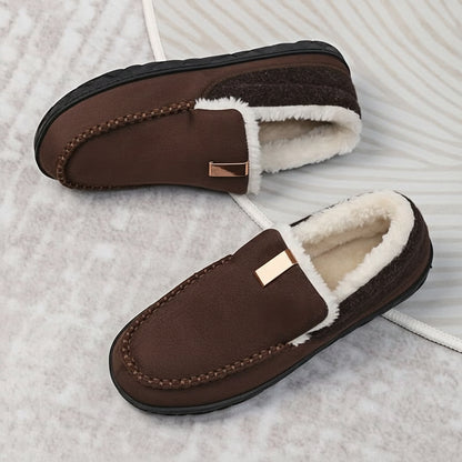 Mens Loafers Warm Comfortable Shoes Winter Wear