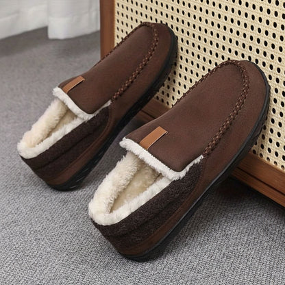 Mens Loafers Warm Comfortable Shoes Winter Wear