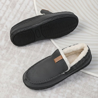 Mens Loafers Warm Comfortable Shoes Winter Wear