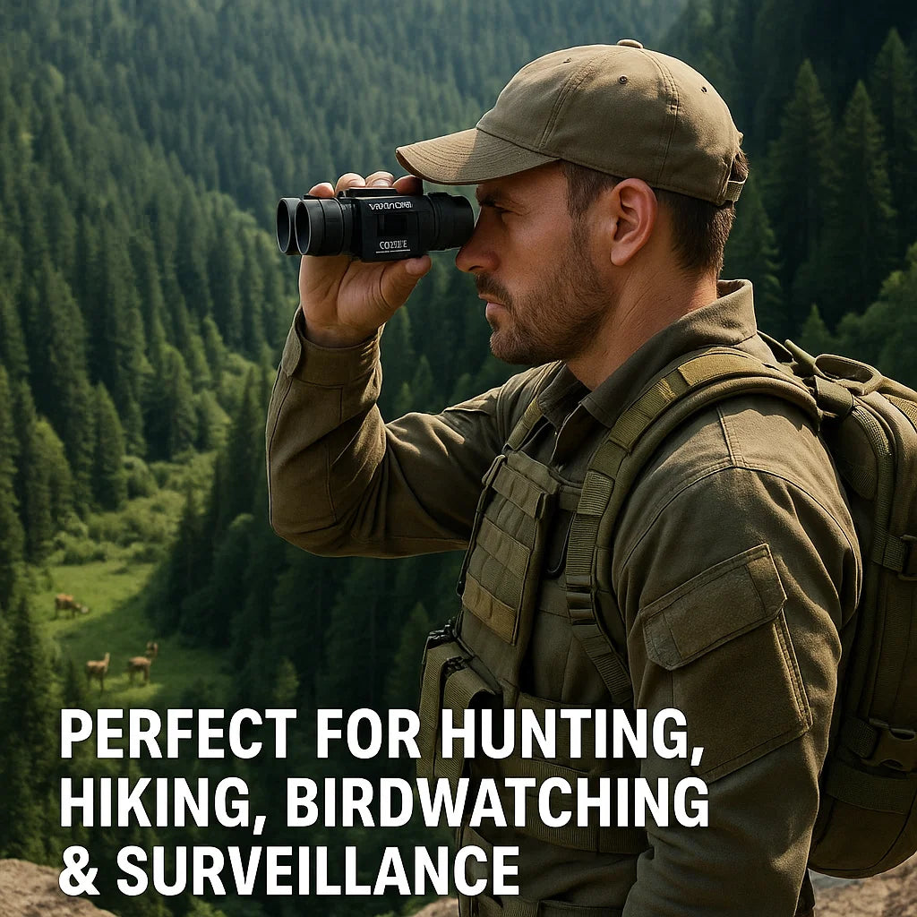 Binoculars High Power Compact Travel Hunting Outdoor HD Zoom Binoculars