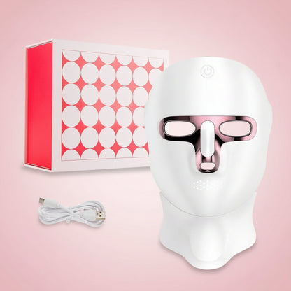 7 Color LED Facial Mask Neck Photon Skin Rejuvenation Whitening