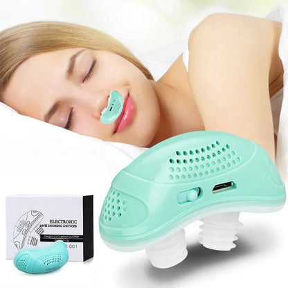 Rechargeable Anti-Snoring Nose Device