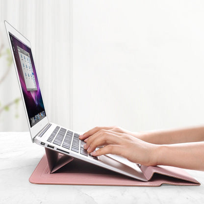 Laptop Sleeve | Foldable Stand Case with PU Exterior