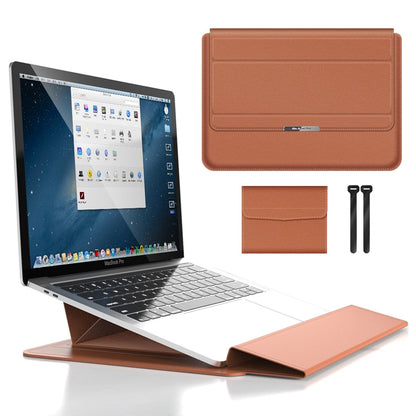 Laptop Sleeve | Foldable Stand Case with PU Exterior