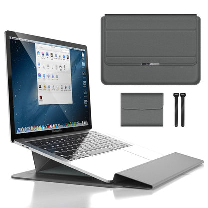 Laptop Sleeve | Foldable Stand Case with PU Exterior