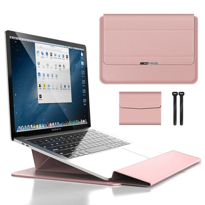 Laptop Sleeve | Foldable Stand Case with PU Exterior